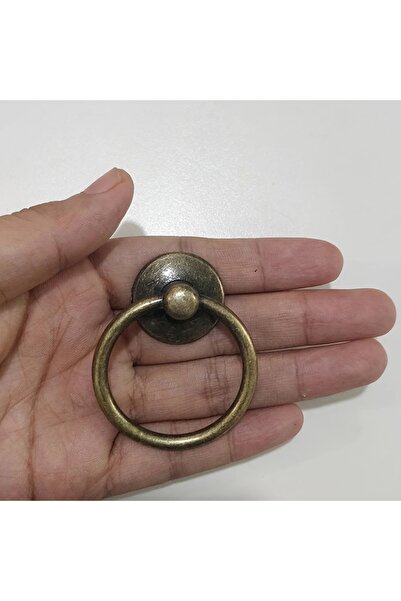 Choice1 قطعتان من البرونز، مقبضان عتيقان لأدراج الأثاث، مقبضان دائريان من سبي...