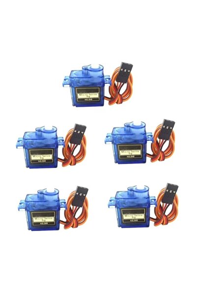 Choice 5 قطع من محركات سيرفو SG90 بزاوية 180 درجة، مزودة بنظام تحكم عن بعد رق...