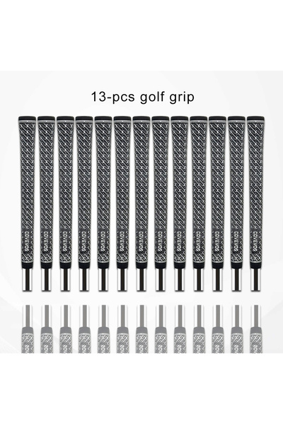Choice BlackwhiteMedsize 13pcs golf grips, made of advanced rubber technology...
