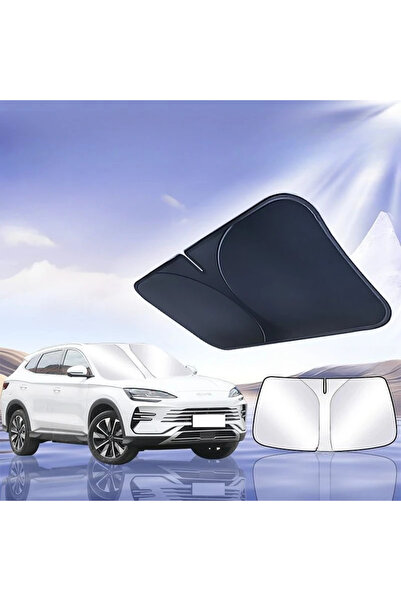 Choice واقي شمس أسود للزجاج الأمامي لسيارة BYD Sealion 6 Seal U Song Plus