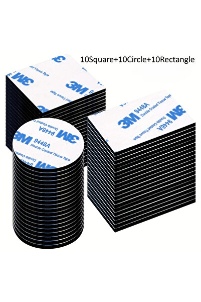 Choice 30pcs 30pcs Heavy Duty Double Sided Tape, Strong Adhesive Wall Mount T...