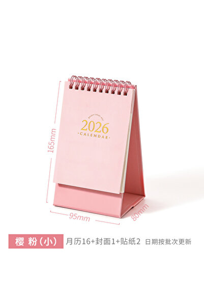 Choice E 2026 تقويم بسيط صغير تقويم مكتب صغير تقويم ملفوف إبداعي مخطط ديكور س...