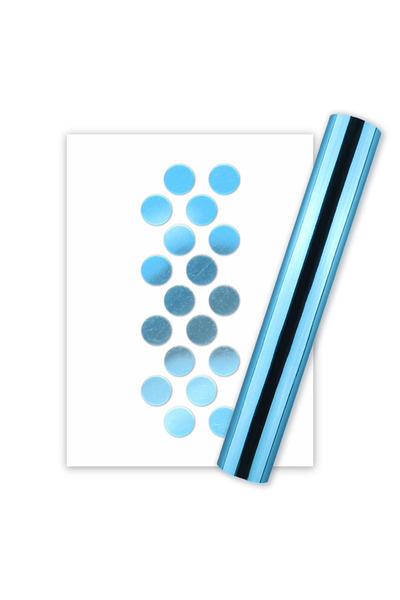 Choice Blue 5Mx15CM 1 Roll Heat Activated Foil Hot Stamping Foil Paper Foil H...