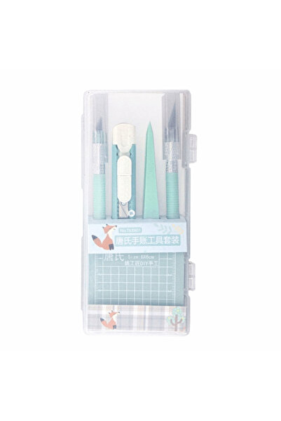 Choice As Shown 5pcs/Set Scrapbook Tool Set DIY Art Cutting Tools Kit Carving...