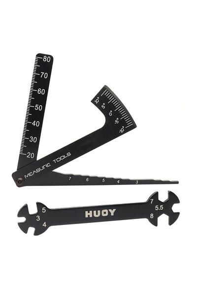 Choice أداة ضبط سوداء لسيارات تامييا، تراكساس، إتش إس بي، كيوشو، يوكومو، مسطر...