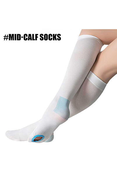 Choice جوارب متوسطة الطول، زوج واحد، جوارب تيد هوز عالية الفخذ، جوارب ضغط مضا...