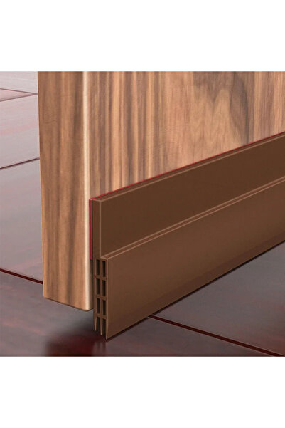 Choice3 قطعتان بنيتان، قطعتان مانع تسرب الهواء للأبواب، مانع تسرب أسفل الباب،...