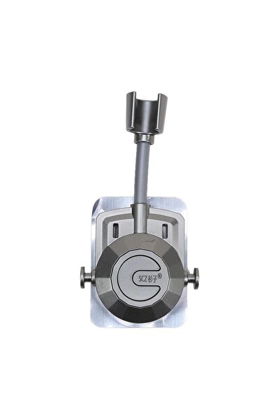 Choice Grey 360°Adjustable Shower Head Holder With Hooks Self-Adhesive Shower...