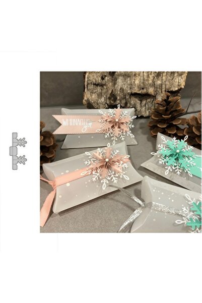 Choice قالب تقطيع ندفة الثلج الجديد WL2949 مُصمم لصنع دفاتر القصاصات وألبومات...