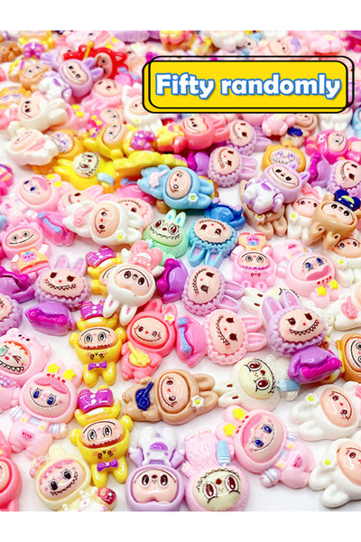 Miniso 50 قطعة عشوائية من مشابك الشعر، مصنوعة يدويًا، 5/10/20/50 قطعة من مشاب...