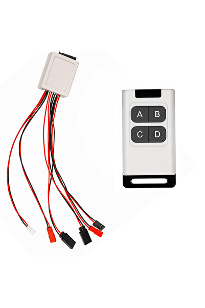 Choice جهاز تحكم عن بعد لاسلكي متعدد الوظائف بأربعة قنوات للتحكم في الونش، من...