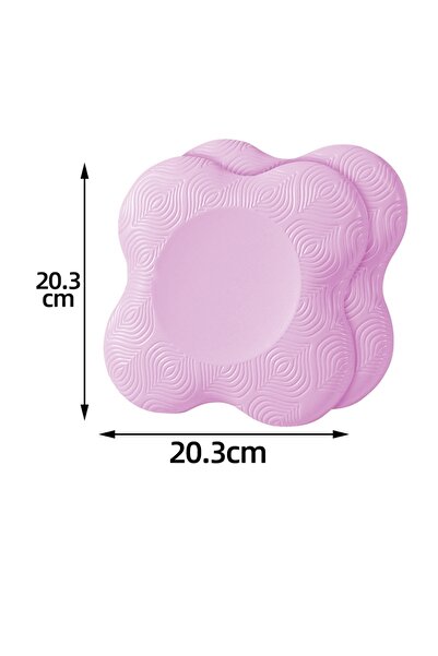 Choice بساط يوغا بنفسجي اللون، وسادة للركبة، وسادة للمرفق، سميك، بساط تدريب، ...
