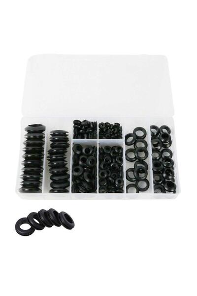 Choice1 200 قطعة، 100/180/200 قطعة، حلقات دائرية سوداء، غسالات، حشوات، طقم مت...