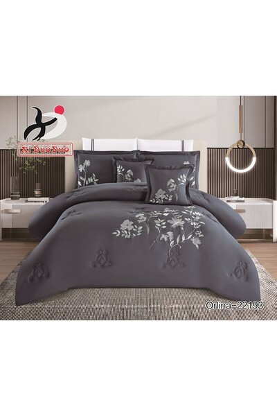 xi Duo Duo Summer embroidered double bedsheet set, 8 pieces. Cover size: 240*...