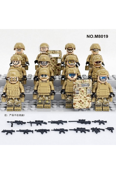 Choice نموذج بناء أسود لوحدة مكافحة الإرهاب M8019 العابرة للحدود، لعبة بناء س...