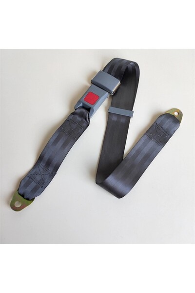 Choice grey L Simple two-point seat belt for cars passenger cars minibuses re...