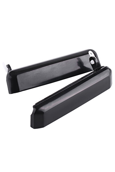 Choice طقم مقابض أبواب خارجية سوداء للسيارة، أمامية، يسار ويمين، لسيارات نيسا...