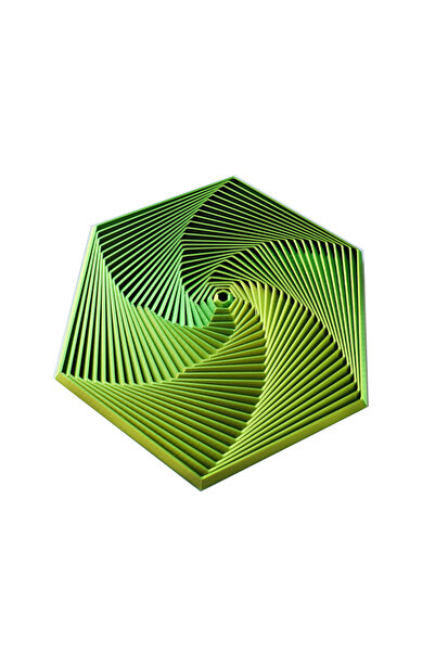 Choice1 برج سداسي ثلاثي الأبعاد، 72 مم، قطعة واحدة، لتخفيف التوتر، أشكال سداس...