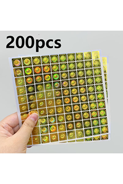 Choice ملصق هولوغرام أصلي مقاوم للعبث بتصميم عالمي للأرض، 200 قطعة أو 400 قطع...
