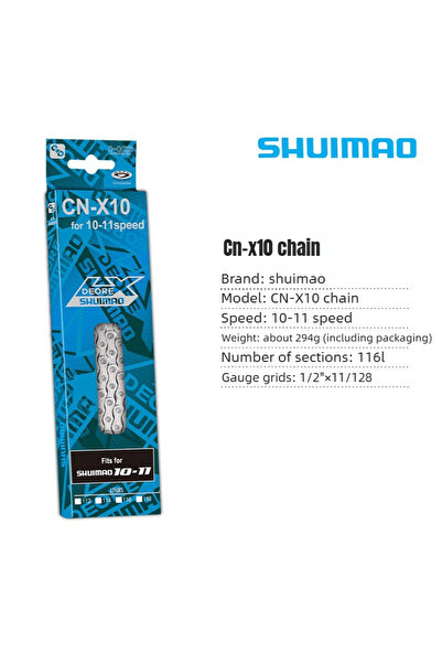 Choice سلسلة دراجة CN-X10 بـ 8/9/10/11 سرعة، 8 فولت، 9 فولت، 10 فولت، 11 فولت...