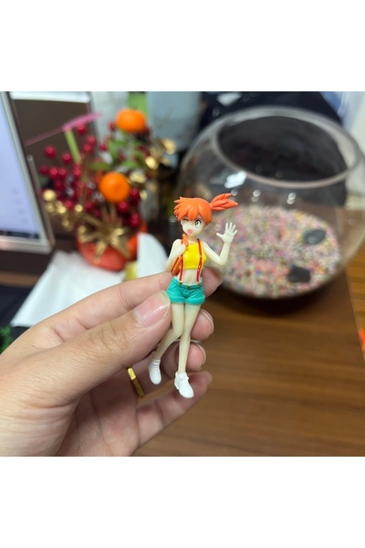 Miniso مجسم آش كيتشوم من بوكيمون، مصنوع يدويًا من مادة PVC، بطول 8 سم، قطعة د...