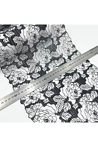 Choice 1Yard black 1 Yard Two Sides New Fashion Black Embroidery Polyester La...