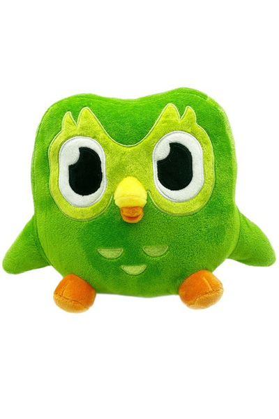 Choice no box Green Duolingo Owl Plush Toy Duo Plushie Of Duo The Owl Cartoon...