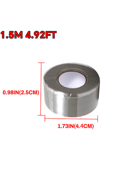 Choice5 شريط سيليكون رمادي متعدد الأغراض مقاوم للماء ذاتي اللصق، لإصلاح تسربا...