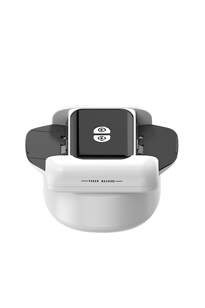 Choice جهاز خلط أوراق اللعب الأوتوماتيكي القابل لإعادة الشحن باللونين الأبيض ...