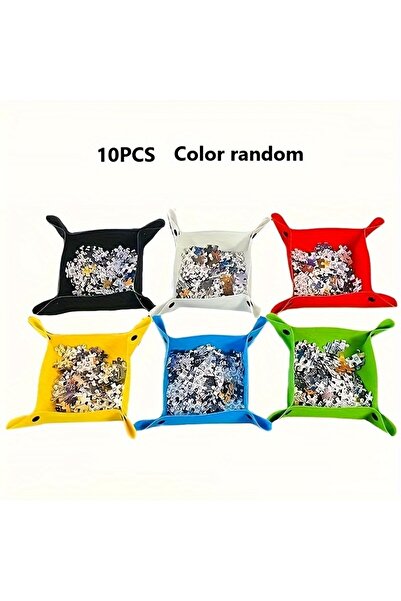 Choice 10pcs 6/8/10 Pcs Portable Puzzle Sorting Tray Set,Craft Organizer for ...