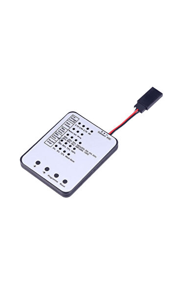 Choice بطاقة برمجة LED بيضاء من WHITE SURPASS HOBBY لسيارات التحكم عن بعد 25 ...