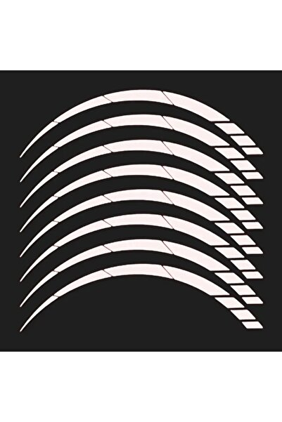 Choice مجموعة من 8 ملصقات نابضة بالحياة لمحاور الدراجات - ملصقات بولي إيثيلين...