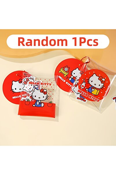 JOY TOP كيس واحد عشوائي من أكياس سانريو هيلو كيتي الأصلية القابلة للطي المصنو...