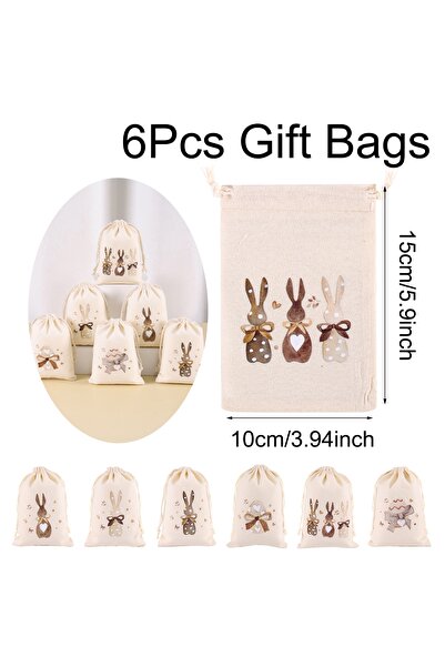 Choice1 كما هو موضح، 168 كيس حلوى قطنية لعيد الفصح السعيد، 6 قطع، أكياس هدايا...