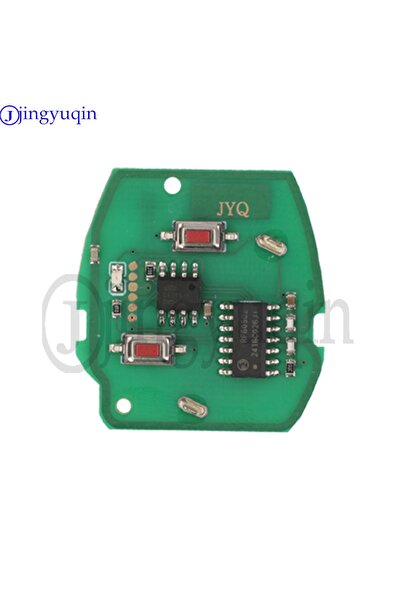 Choice1 مفتاح سيارة عن بعد بزرين، بتردد 433 ميجاهرتز فقط، مزود بشريحة PCF7931...