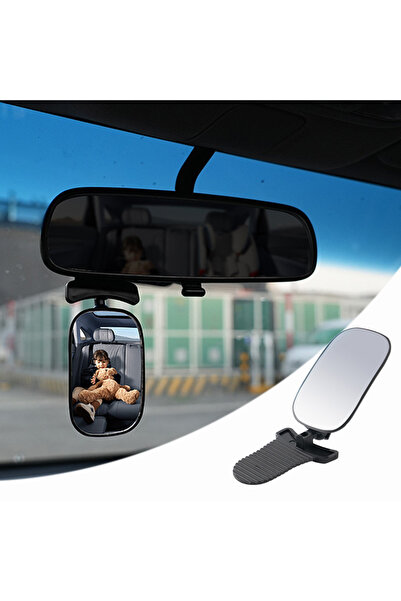 Choice black Car Rearview Mirror Children Car Back Seat Baby Mirror 360 Degre...
