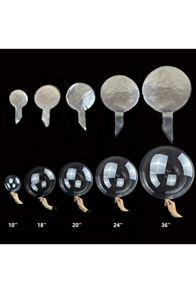 Choice 5PCS-36inch Clear 10/20pcs 10-36inch Clear Bobo Helium Air Balloons fo...