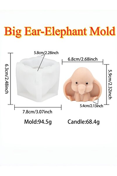 Choice قالب فيل ذو أذنين كبيرتين، قالب فيل جديد ذو أذنين كبيرتين، قالب دامبو،...