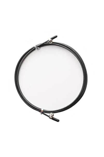 Choice سلك فولاذي أسود بطول 3 أمتار لحبال القفز، مناسب للياقة البدنية والكروس...