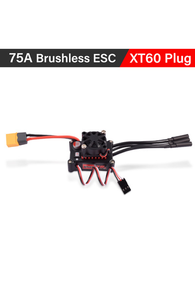 Choice XT60 Plug 9IMOD 75A Brushless ESC 2-3S 6V/2A For 540/3650/3660/3674 Mo...