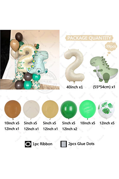 Choice كما هو موضح في الصورة رقم 2، مجموعة بالونات عيد ميلاد مكونة من 39 قطعة...