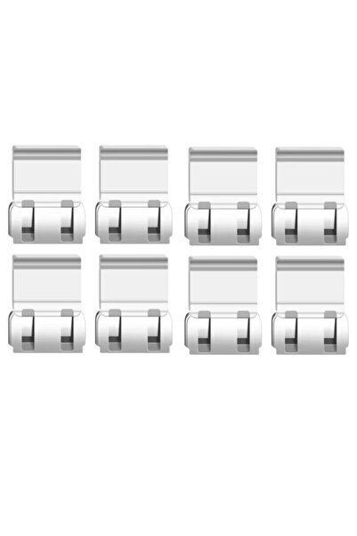 Choice3 White-8pcs 4/6/10/20PCS Clothing Clips For Trouser Leg Shortening Inv...