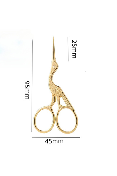 Choice7 Golden-S 9.5x4.5cm Large 11.5x5cm,Small 9.5x4.5cm Durable Vintage Cut...