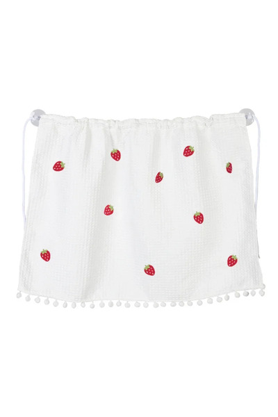 Choice3 ستارة سيارة بغطاء واقٍ من الشمس على شكل فراولة، مزودة بكوب شفط، بتصمي...