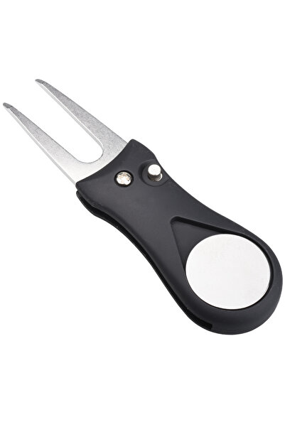 Choice black 1PCS Foldable Golf Divot Repair Tool with Ball Marker - Switchbl...