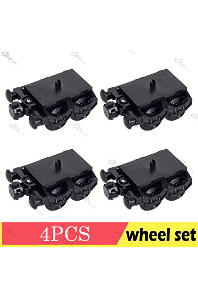 Choice 4pcs MOC City Train Wheel Kit Building Blocks Parts with Wheel Carriag...