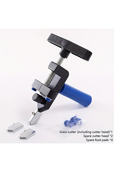 Choice Black Set Cortador de azulejos de cerámica y vidrio 2 en 1, abridor, a...