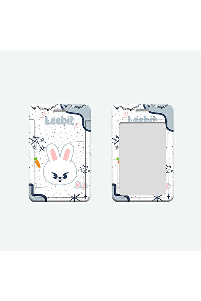 Choice6 حامل بطاقات هوية بلاستيكي صغير الحجم (ثلاث بوصات) بتصميم كرتوني من ست...