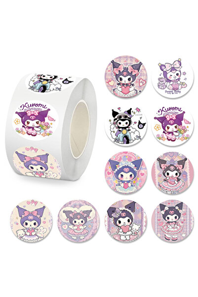 Choice 500 قطعة/لفة ملصقات أنمي لطيفة لشخصية كورومي من سانريو، ملصقات زخرفية ...