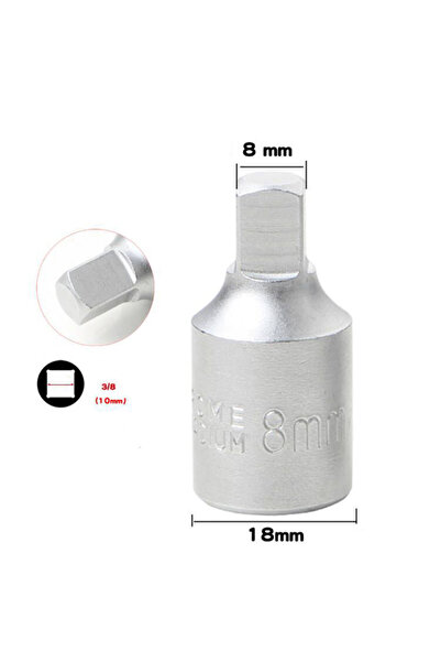 Choice مفتاح ربط واحد لتصريف زيت المحرك S8، مناسب لبراغي M16 H17 S8 S10 مقاس ...